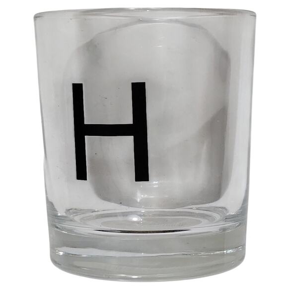 Modern Expressions High Ball Glass – Monogram “H”, 8.5 fl. oz. Each - Picture 1 of 4